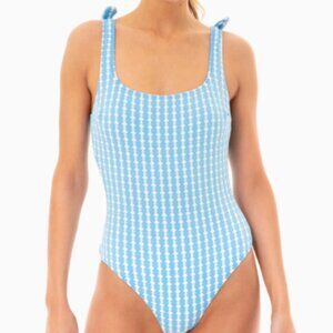 LEMLEM Deep Sky Blue Zala Nageur One Piece